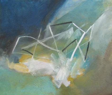 Schwarzweiss, 46x55cm, 2004